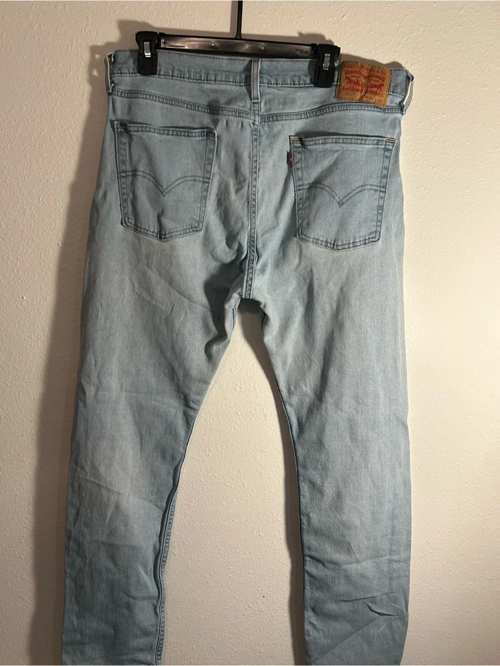 Levi's Light Blue Straight Jeans